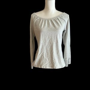 Nurture Long Sleeve Cotton Top Size M